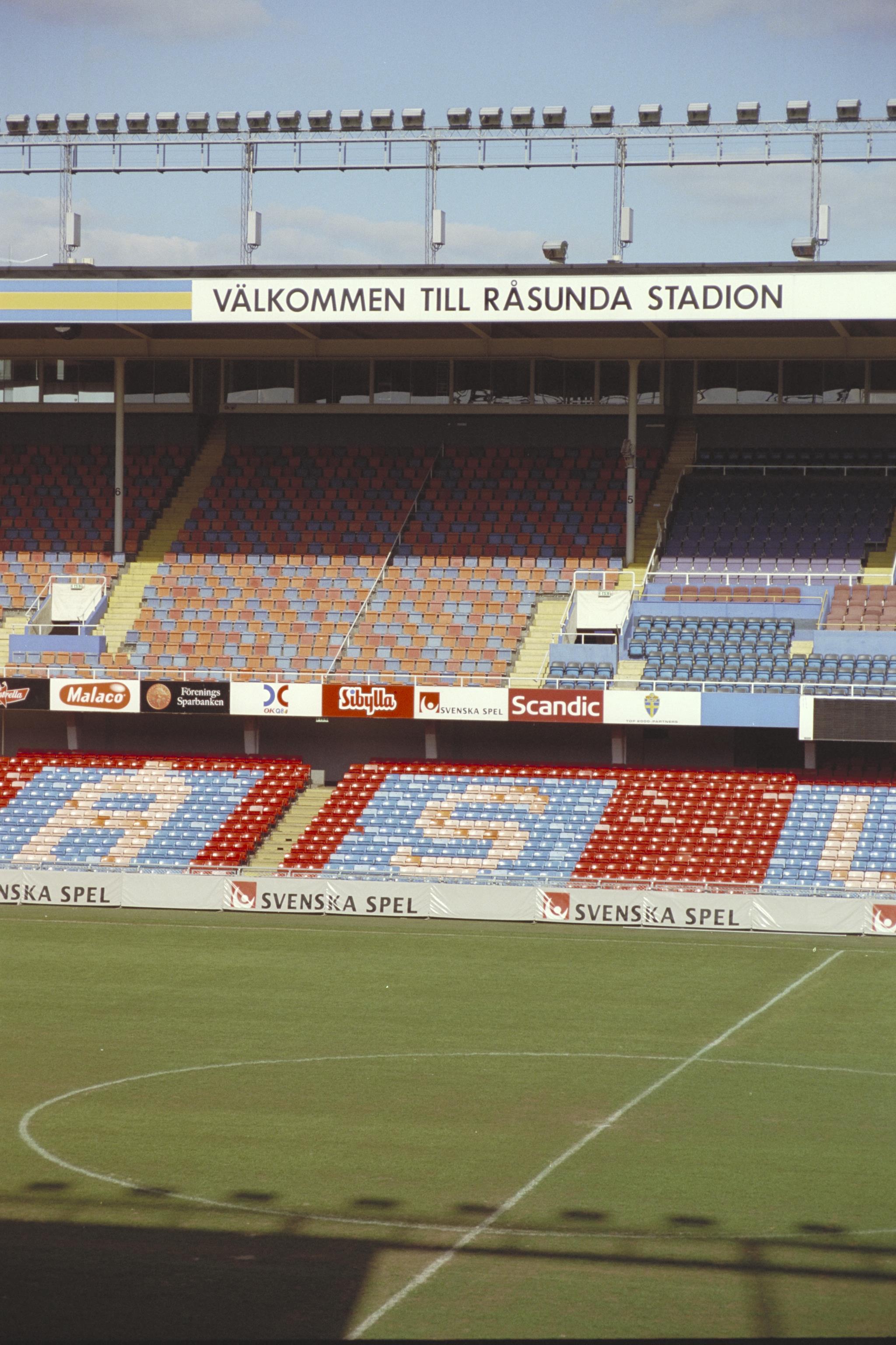 Bengt A Lundberg, Råsunda Fotbollsstadion