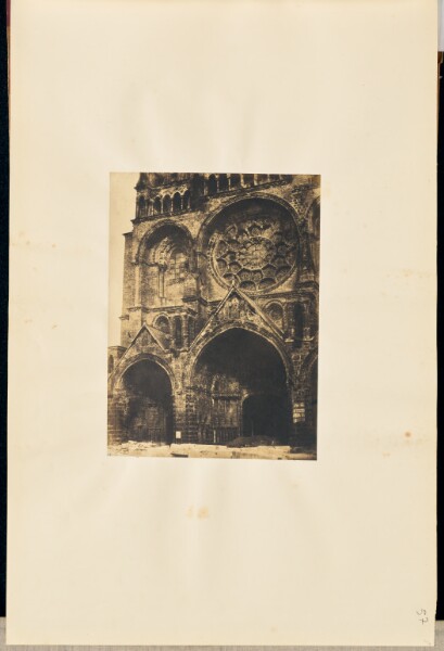 Louis-Alphonse Davanne, [Porch, Cathedrale Notre-Dame, Laon]