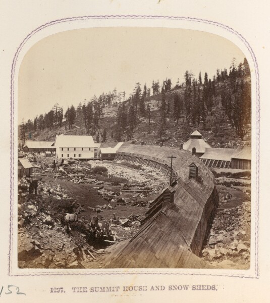 Thomas Houseworth, The Summit House and Snow Sheds