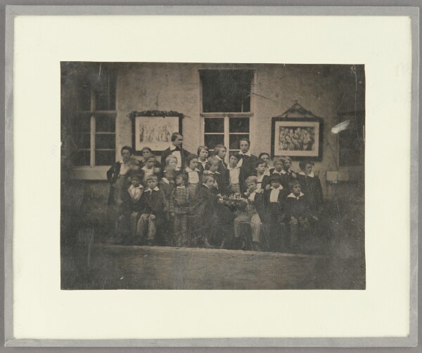 Unknown, [Group Portrait of School Boys and Their Teacher, Northern Germany]