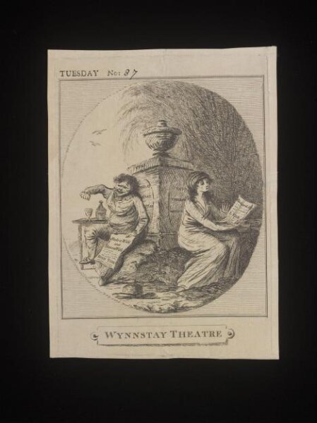 Unknown, Wynnstay Theatre Admission Ticket