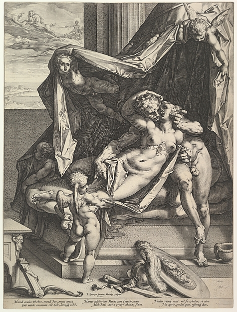 Hendrick Goltzius, Mars and Venus