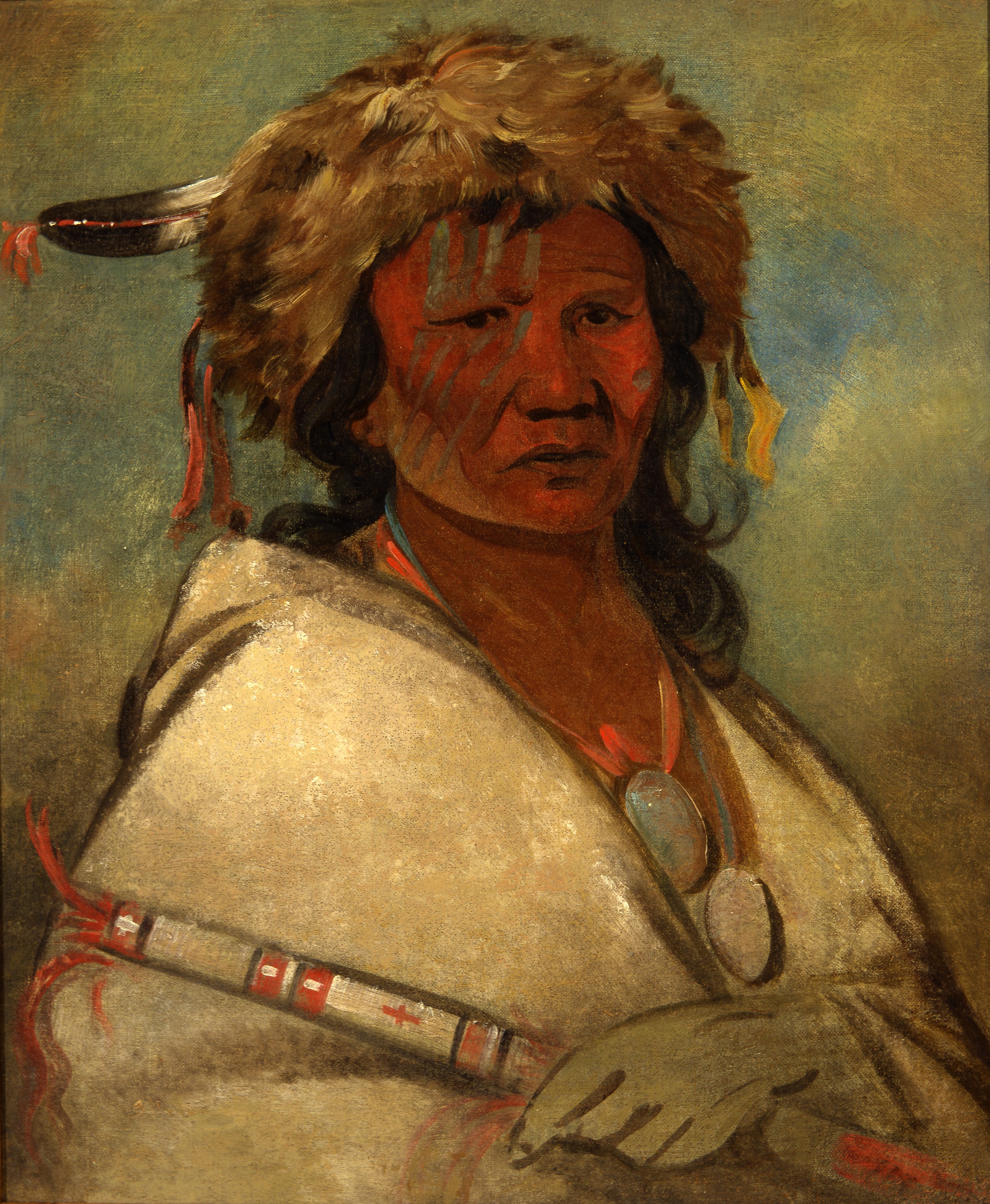 George Catlin, Great Hero, a chief