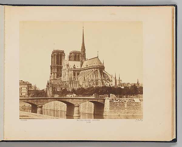 Edouard Baldus, Notre-Dame (Abside)