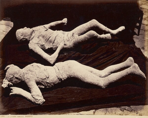 Giorgio Sommer, Impronte umane, Pompei