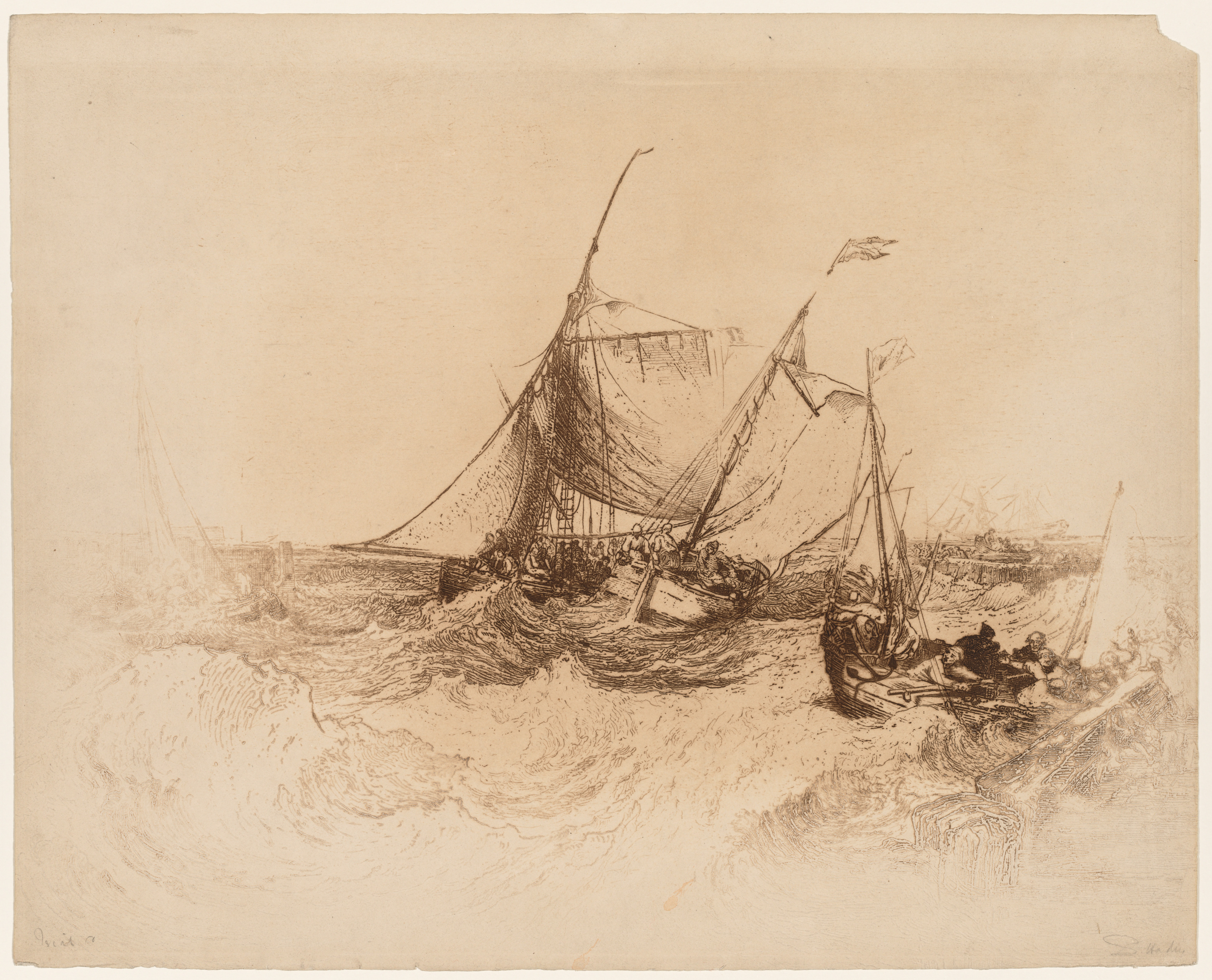 Francis Seymour Haden, Calais Pier