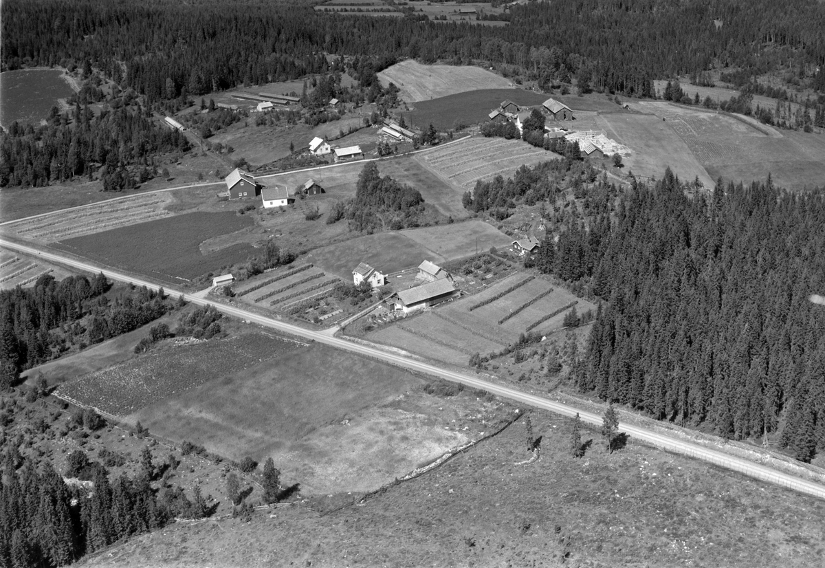 Widerøes Flyveselskap A/S, Flyfoto av Skredderstuen, Ring, Ringsaker.