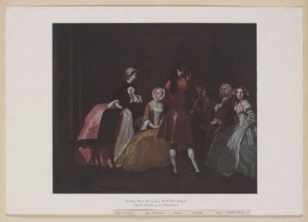 unknown, The Green Room, Drury Lane