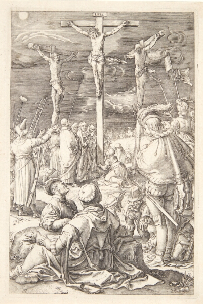 Hendrick Goltzius, Jesus på korset