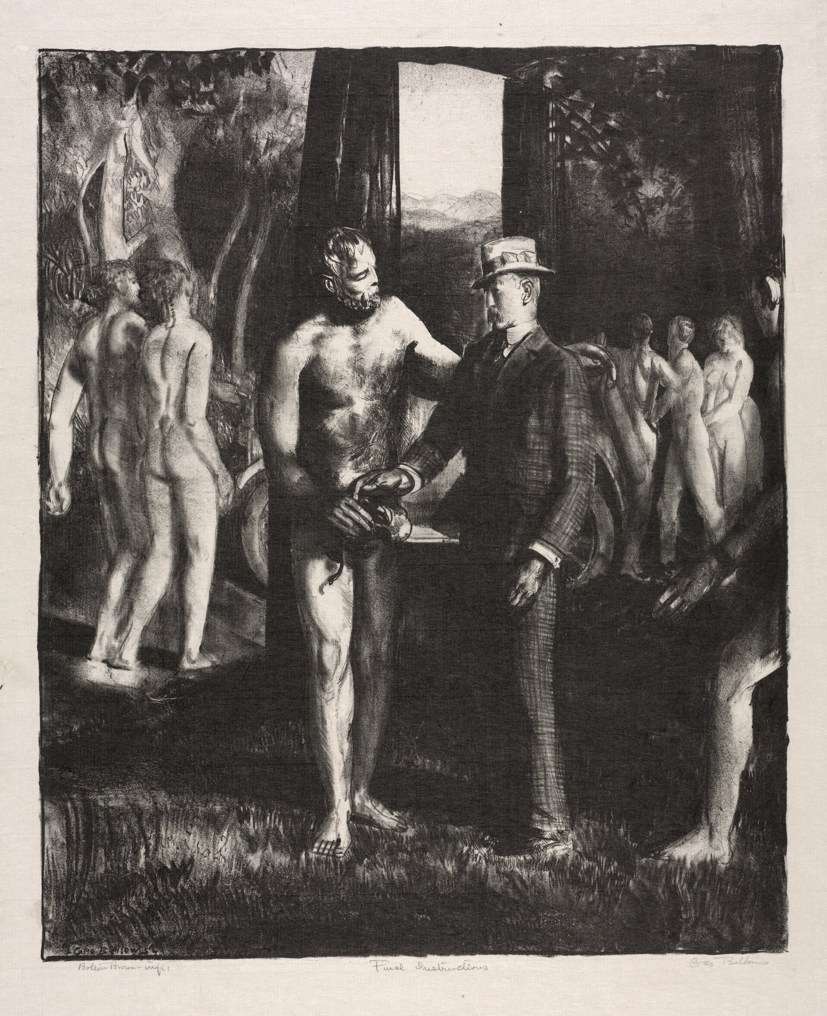 George Bellows, Final Instructions