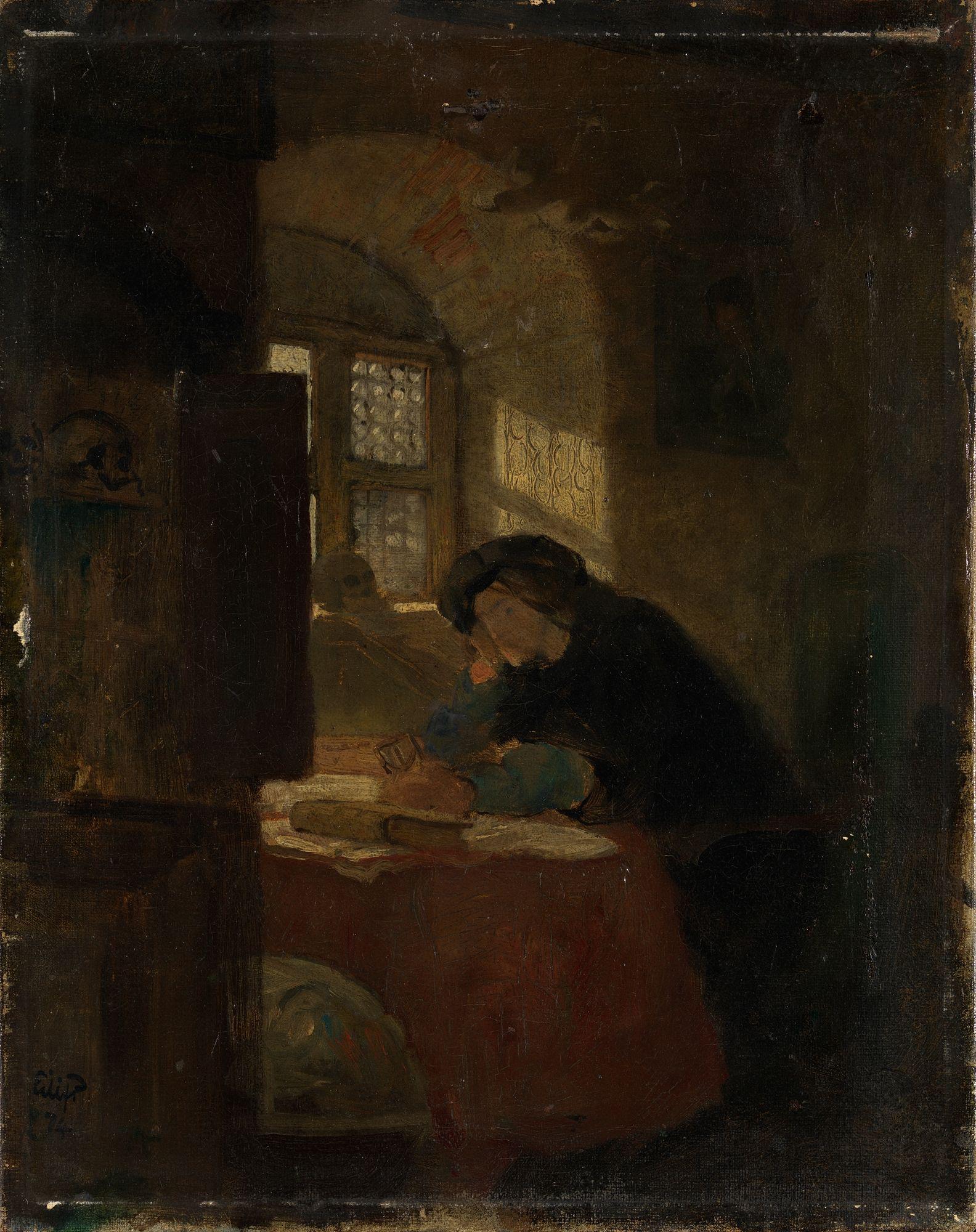 Eilif Peterssen, Faust
