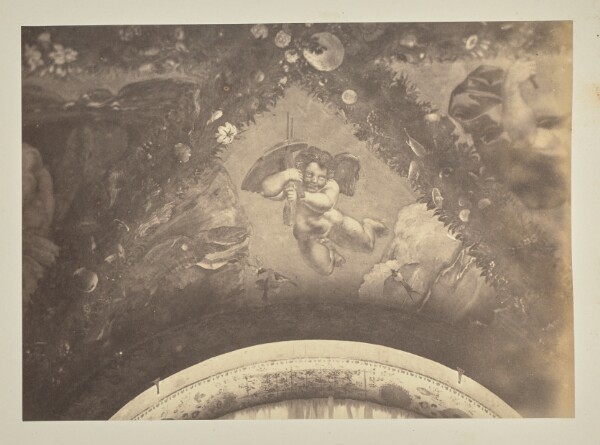 Unknown, [Fresco of Putto with attributes of Vulcan by Raphael and his workshop in Villa Farnesina]