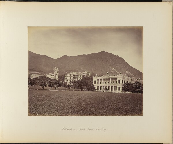 Unknown, Cathedral and Parade Ground. Hong Kong
