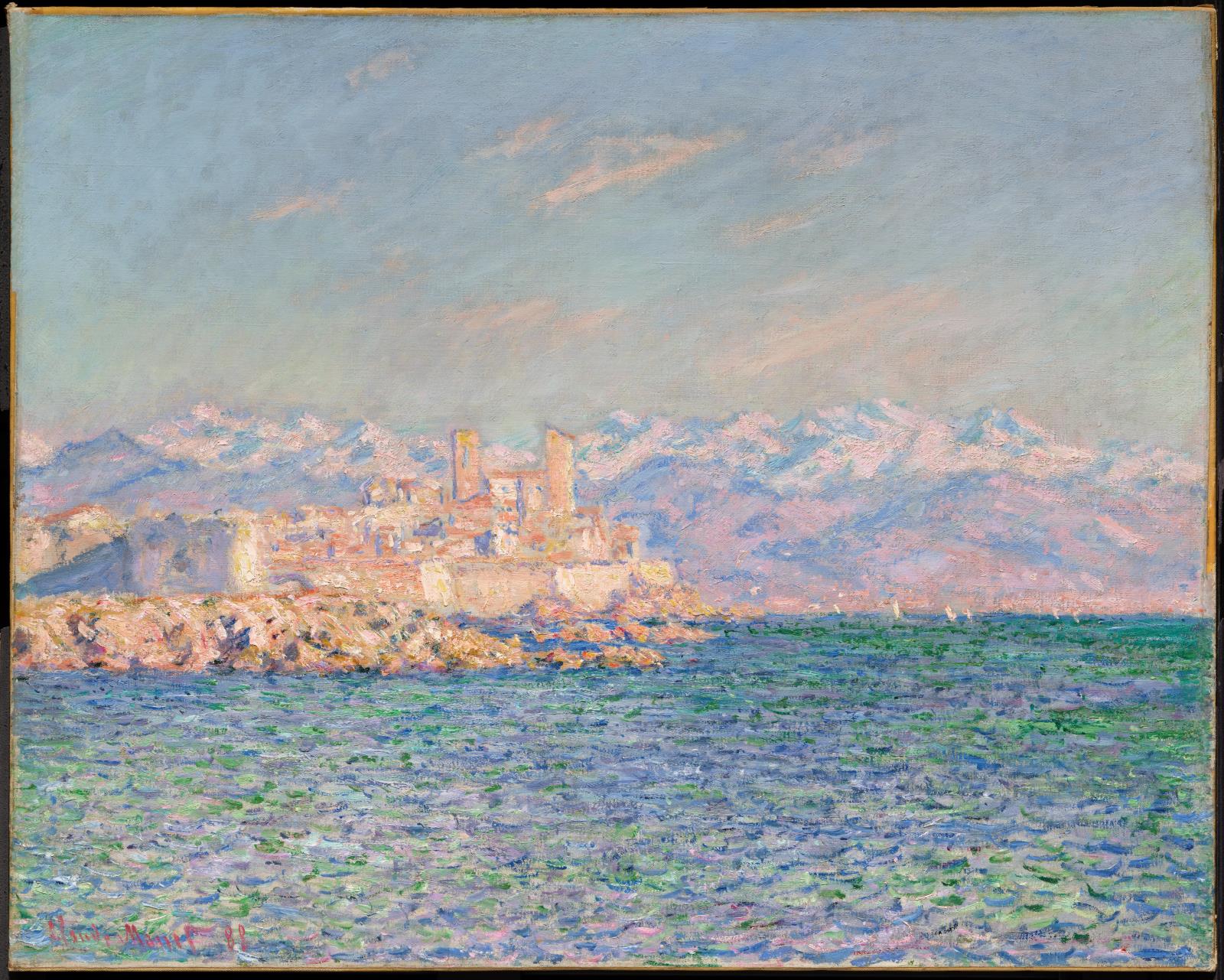 Claude Monet, Antibes, Afternoon Effect