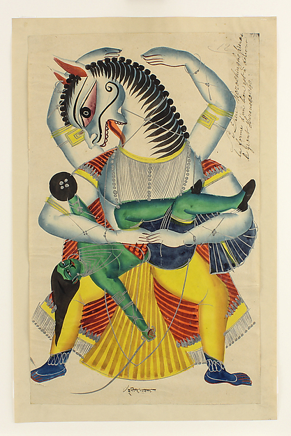 Unidentified artist, The avatar Narasimha