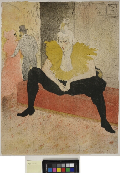 Henri de Toulouse-Lautrec, Femme au plateau, Petit Déjeuner, Madame Baron et Mademoiselle Popo