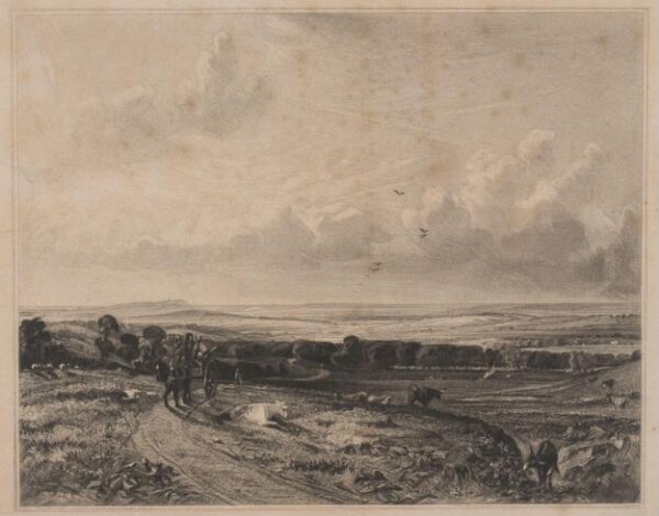 Constable, John RA, Hampstead Heath, Harrow in the distance