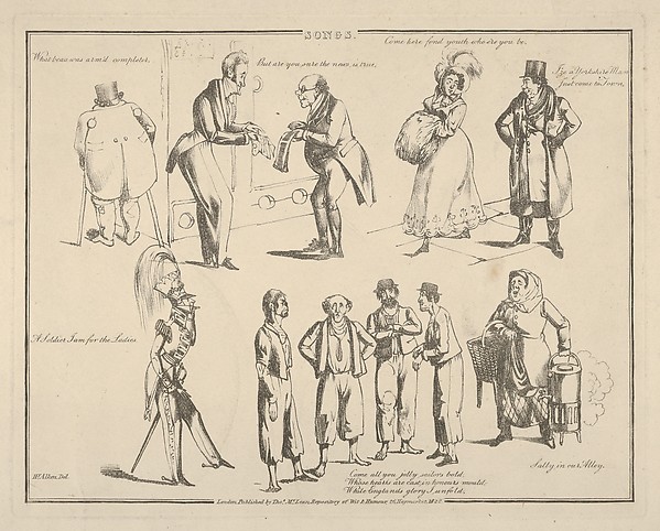 Henry Thomas Alken, Songs: "What beau was arm'd completer..."
