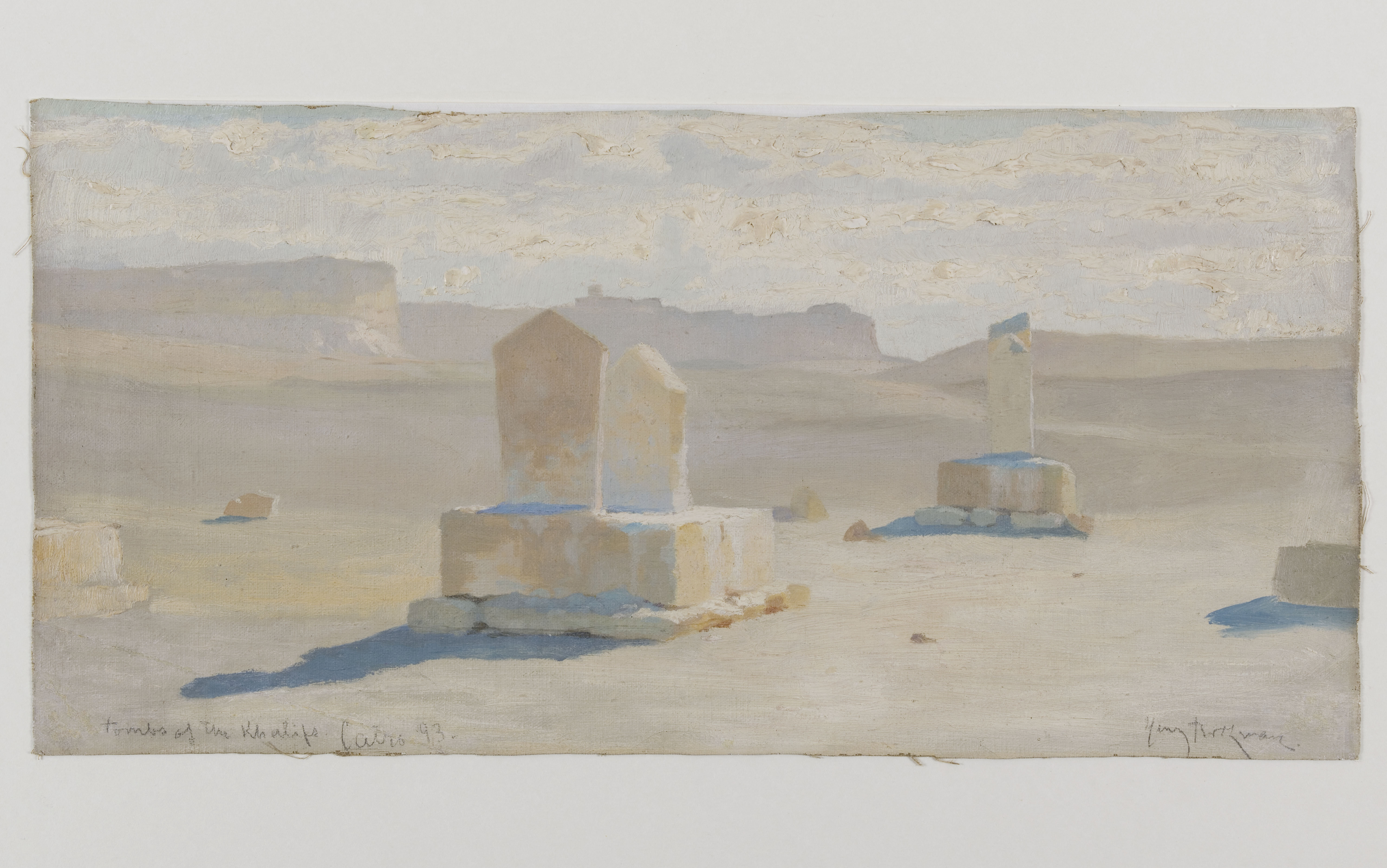 Henry Brokman, Le Caire, tombeaux des califes