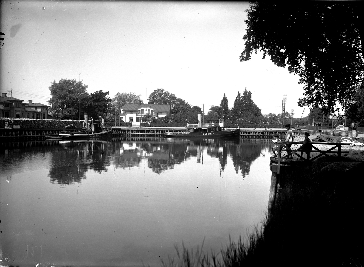 Ellert Johan Viktor Sörman, The Harbour Basin 1921. Photographer E Sörman.