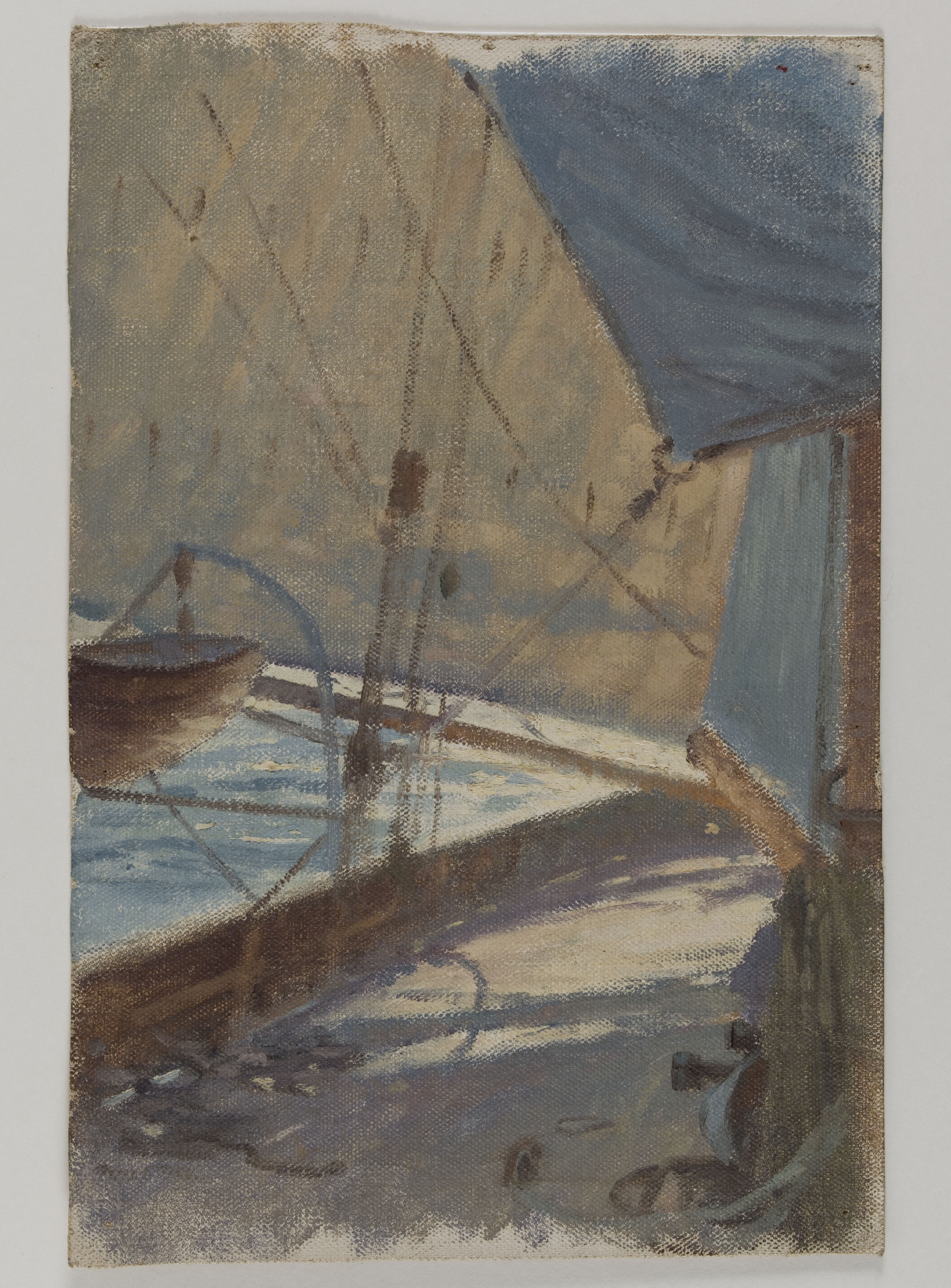 Henry Brokman, L'Alda à tribord