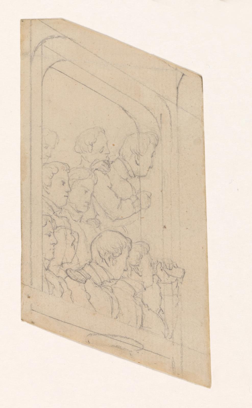 C.W. Eckersberg, Fra logerne i Det Kgl. Teater