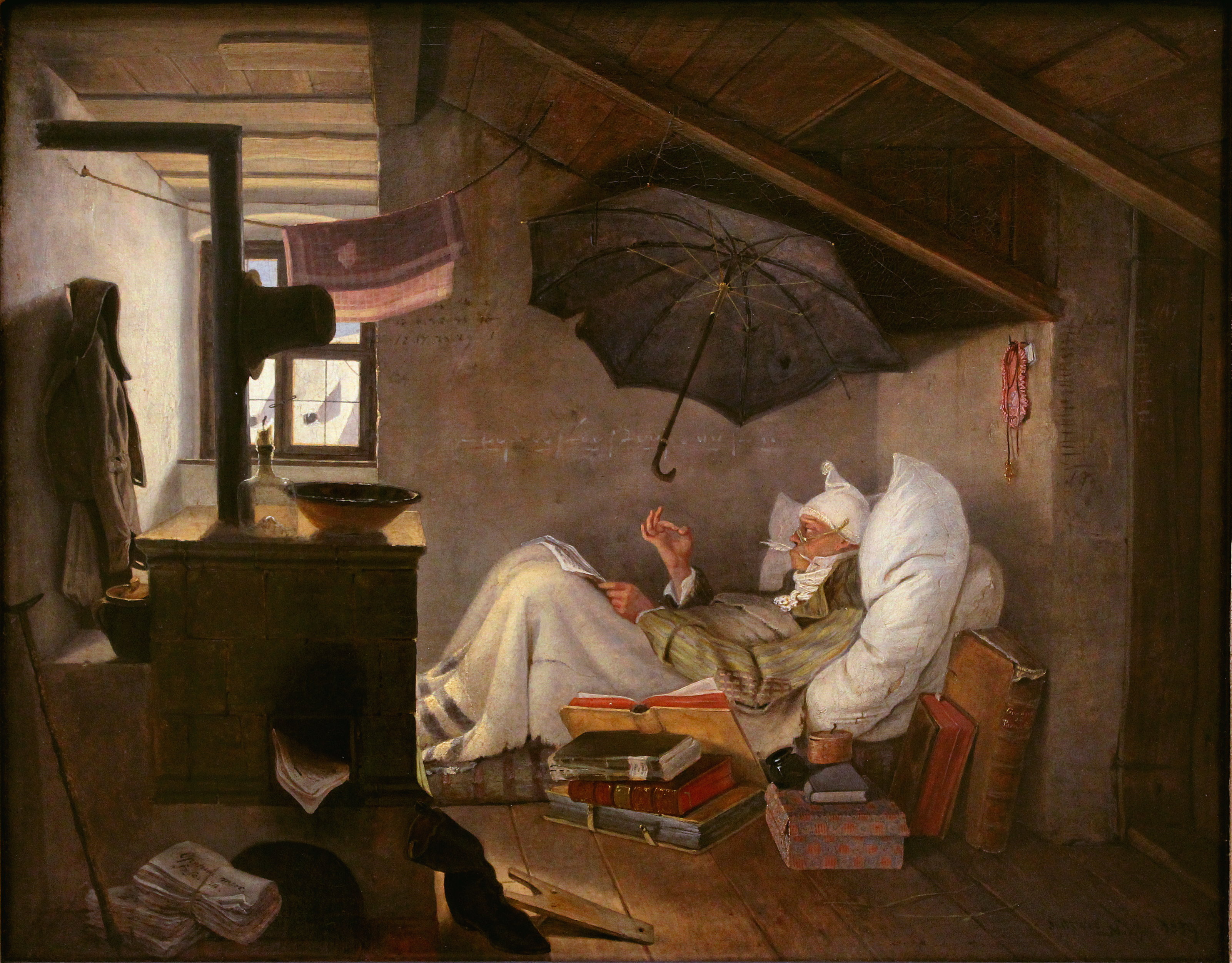 Carl Spitzweg, The Poor Poet