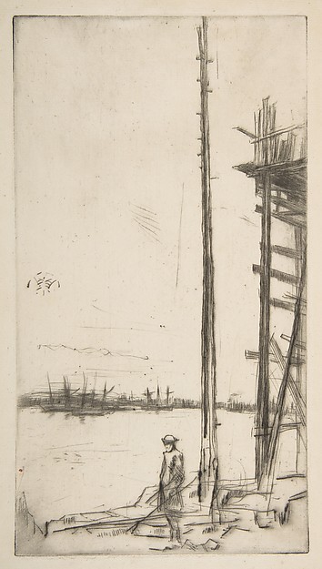 James McNeill Whistler, Shipbuilder's Yard, Liverpool