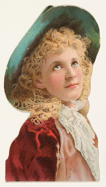W. Duke, Sons & Co., Actress wearing wide-brimmed blue hat, from Stars of the Stage, Fourth Series (N132) issued by Duke Sons & Co. to promote Honest Long Cut Tobacco