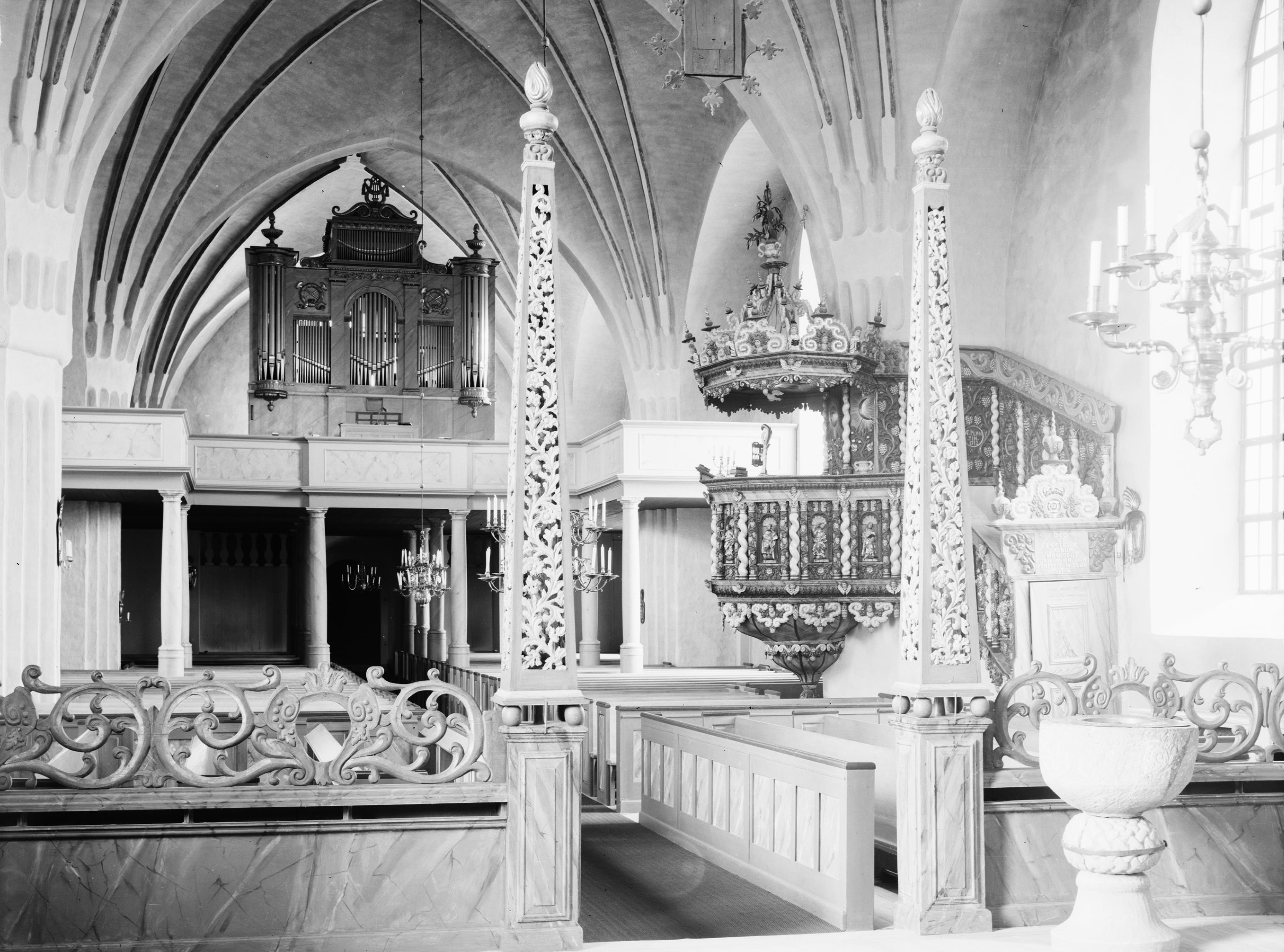 Iwar Anderson, Nederluleå kyrka (Gammelstads kyrka)