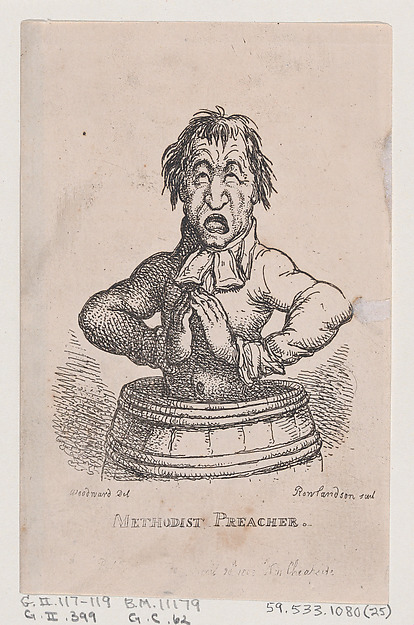 Thomas Rowlandson, Methodist Preacher