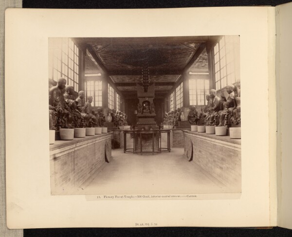 Unknown, Flowery Forest Temple. 500 Genii, Interior Central Avenue. Canton