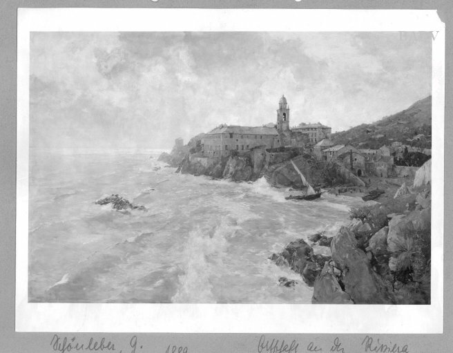 Gustav Schönleber, An der Küste der Riviera