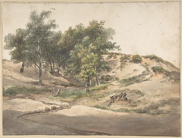 Andreas Schelfhout, A Wooded Landscape Near Beekhuizen
