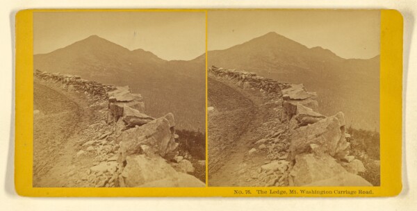 Benjamin West Kilburn, The Ledge, Mt. Washington Carriage House.