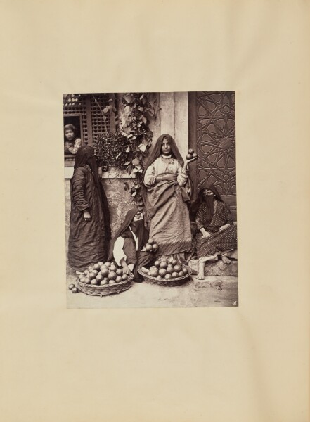 Carlo Naya, [Selling Fruit in Cairo]