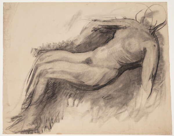 Oluf Hartmann, Liggende kvindelig model