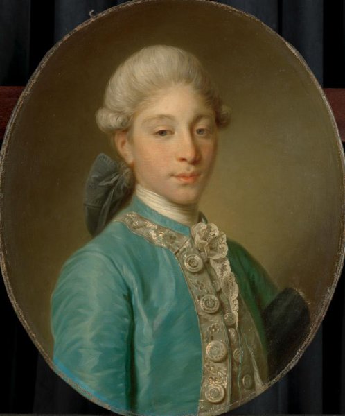 Jean-Baptiste Greuze, Portrait of the Marquis de Saint-Paul
