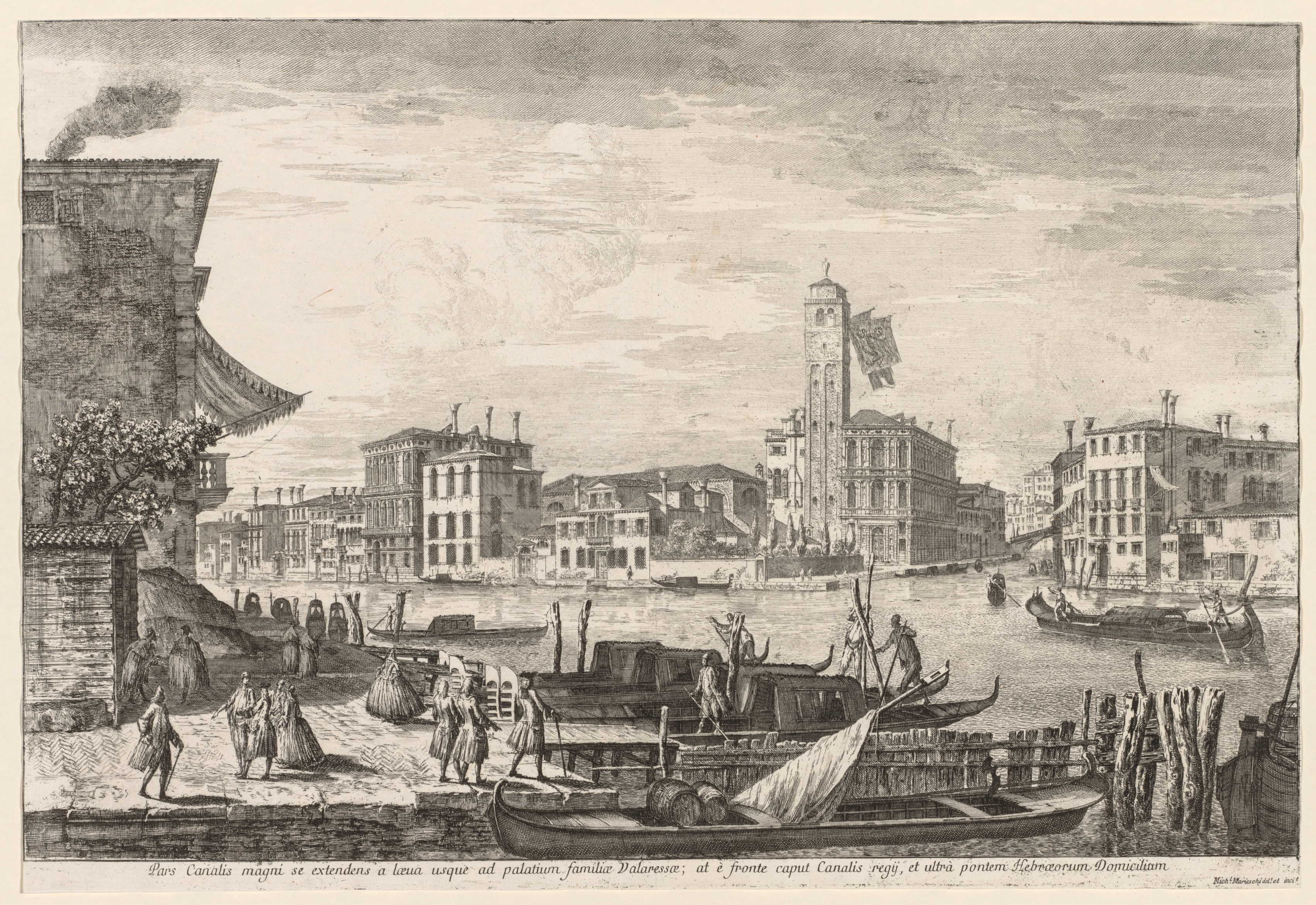 Michele Marieschi, Views of Venice:  Cannaregio