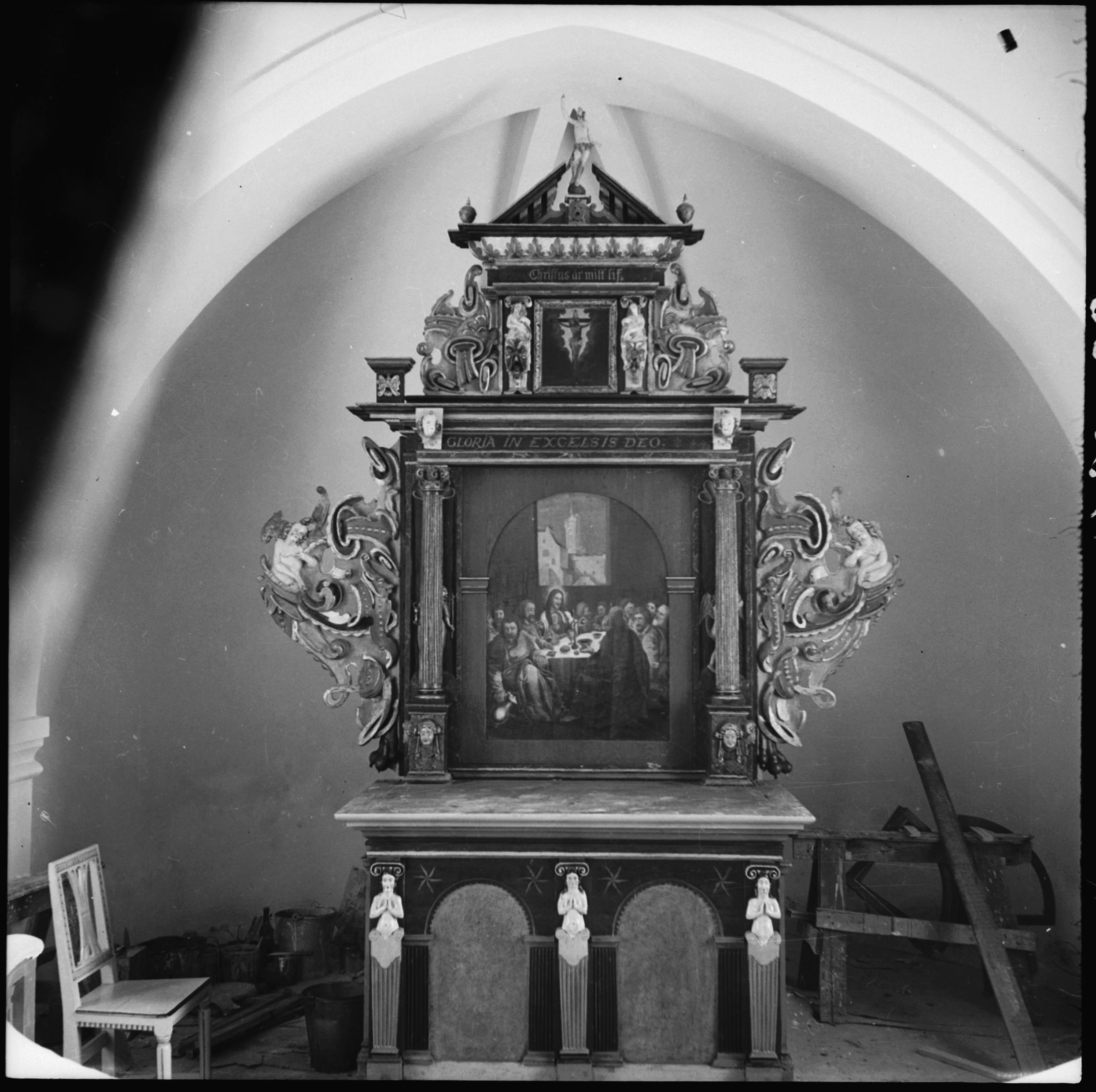 Osvald Owald, Bodarps kyrka
