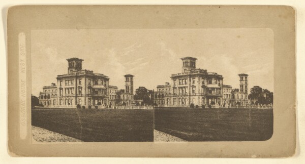 London Stereoscopic and Photographic Company, Osborne House. West Side.