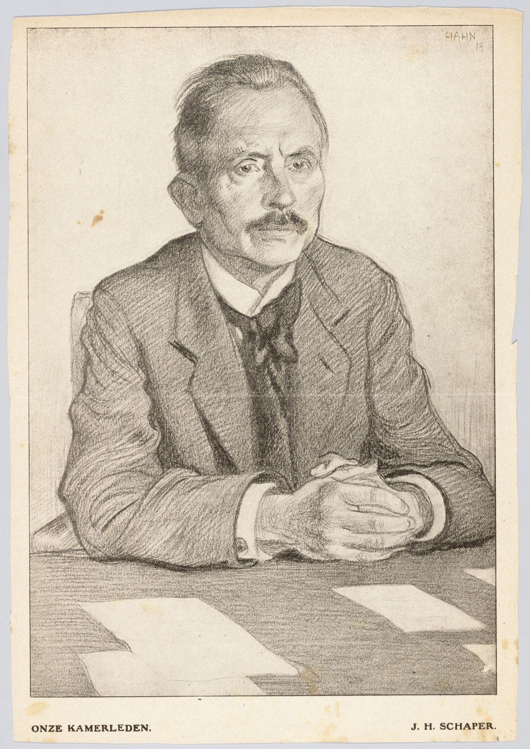 Hahn, Albert,draughtsman., Visual document
