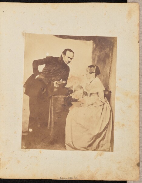 Jakob Höflinger, [Portrait of a man, woman, and child]