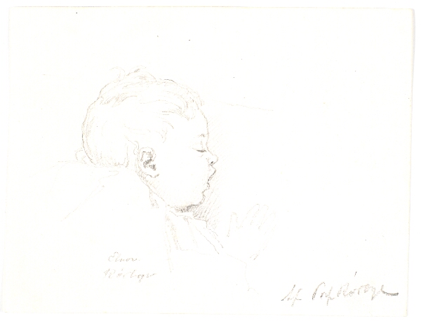 Martinus Rørbye, Eleonora Rørbye som spæd