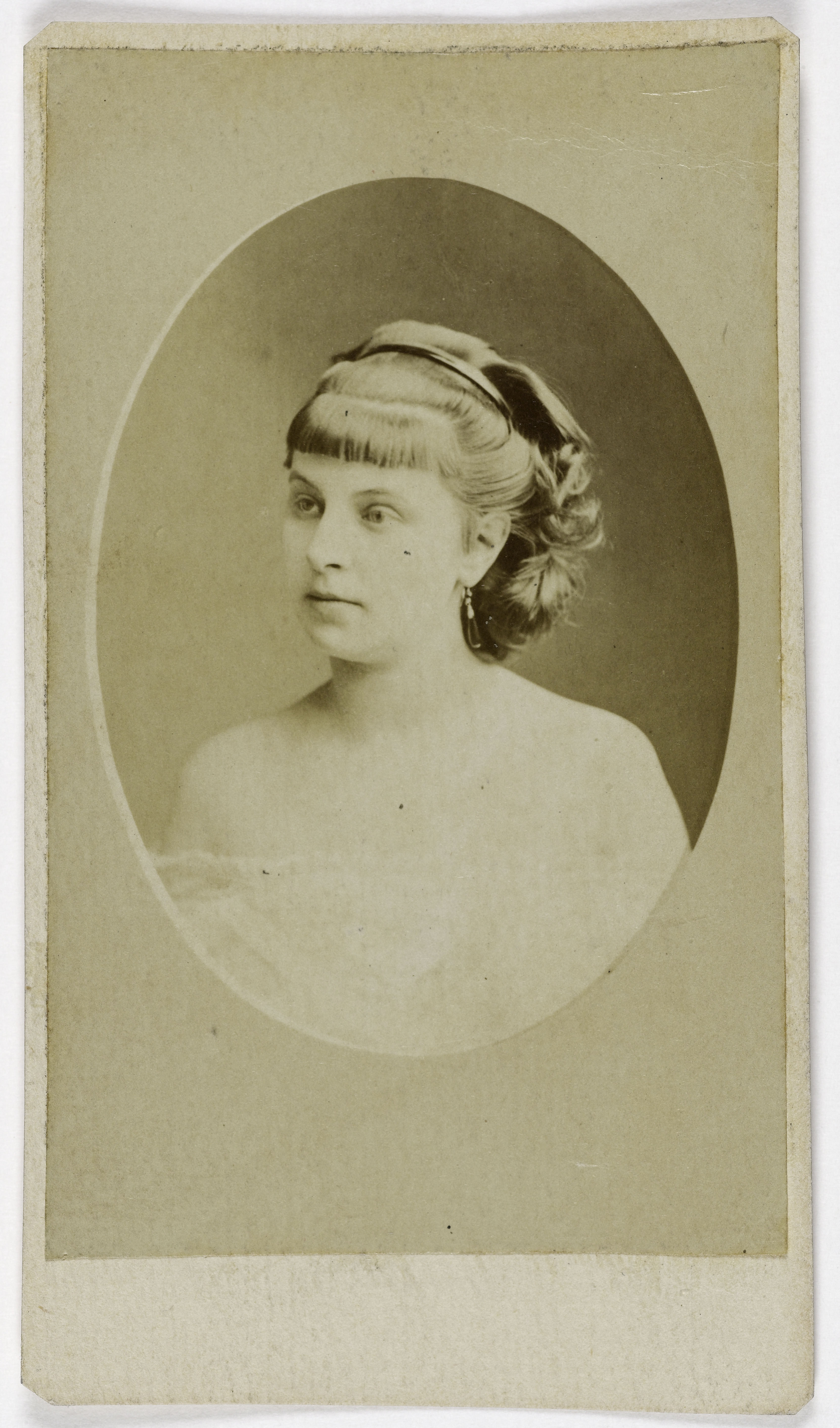 Anonyme, Portrait d'Isabelle Drouard, (actrice au théâtre des Variétés)