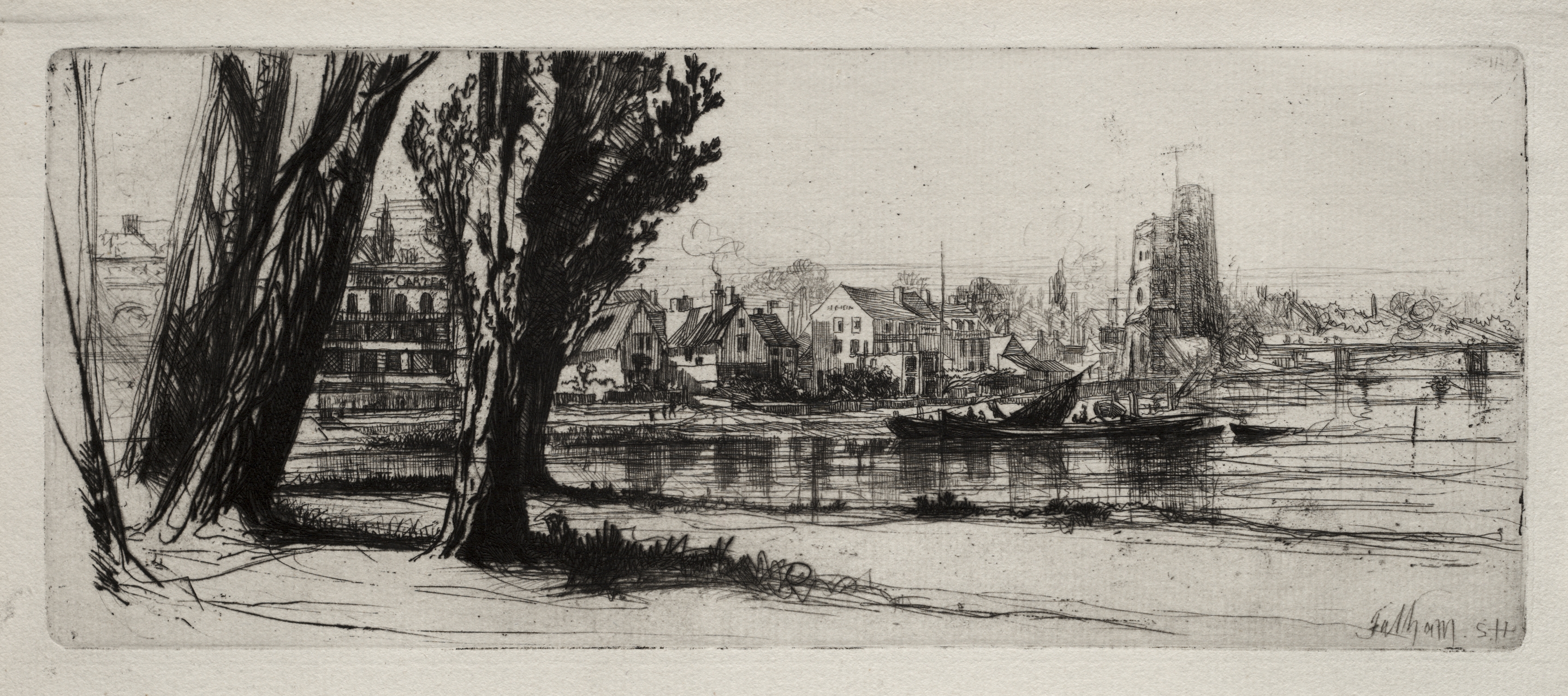 Francis Seymour Haden, Fulham