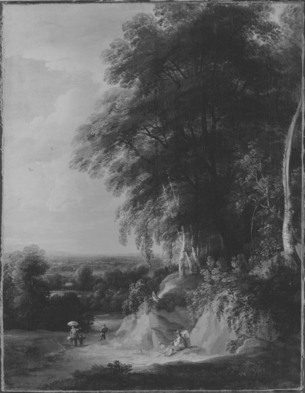 Jacques d'Arthois, Landschaft mit Bäumen