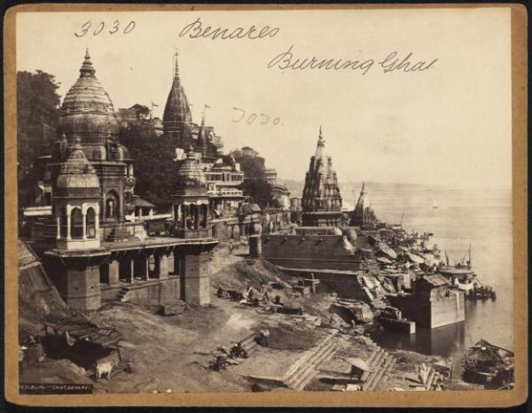 Francis Frith, Benares Burning Ghat