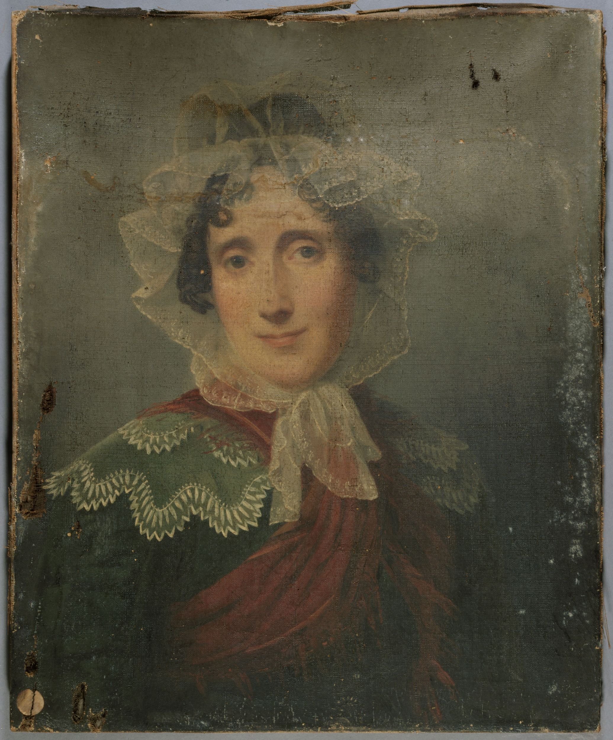 Anonyme, Portrait de Madame Arachequesne (vers 1840).