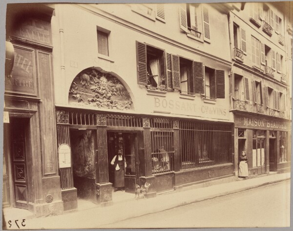 Eugène Atget, Rue Saint-Sauveur